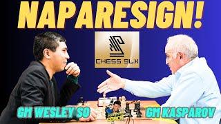 BIGLANG NAGRESIGN SI LEGENDARY GM! So vs Kasparov! Chess9XL 2024