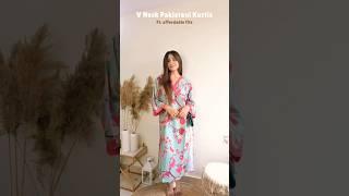 Rakhi Outfits from Myntra #youtubeshorts #shorts #myntrahaul #kurtis #whatiorderedvswhatigot