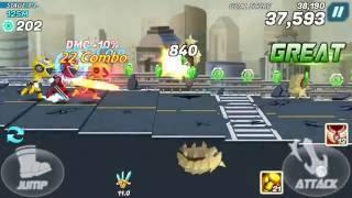 Power Rangers Dash Stage 11 15 Destroyed City RPM Team