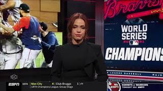 ESPN Sports Center Intro - Viewer Warning For 2021 World Series