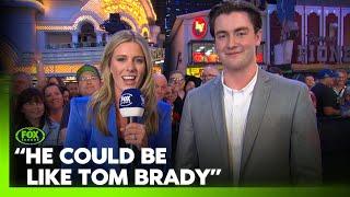 'Are we in Australia?' - College Football star AMAZED by NRL's Las Vegas takeover  | Fox League