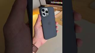 Unboxing the iPhone 16 Pro Max Black Silicone Case 