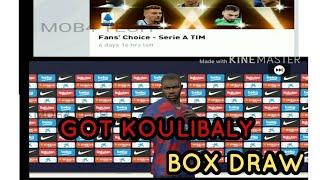 GOT KOULIBALY IN FANS CHOICE -SERIE A TEAM PES 2020 MOB4TECH