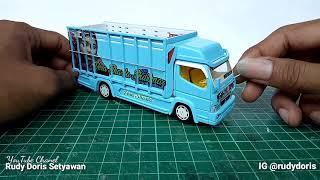 REVIEW MINIATUR TRUK CANTER OLENG ( Blue Series )