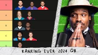 Cam Newton ranks every single 2024 NFL Quarterback