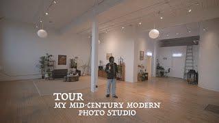 Step Inside My Creative Mid-Century Modern Inspired Photography Studio in Downtown Toronto