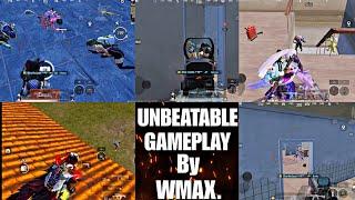 Unbeatable gameplay by WMAX  | Fastest 3 finger player | BGMI