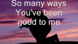 Scott Krippayne-You Have Been Good (with lyrics)