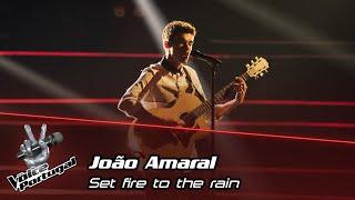 João Amaral - "Set fire to the rain" | Live Show | The Voice Portugal