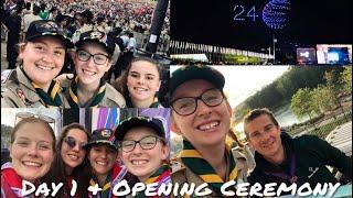 Day 1 and Opening Ceremony | World Scout Jamboree - Scouts South Africa