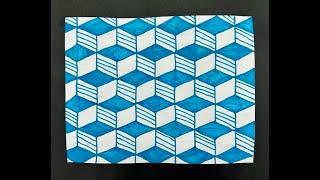 5th Grade Cube Optical Illusion