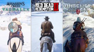 RDR2 vs AC Valhalla vs The Witcher 3 (Part 2) - Which Is Best?