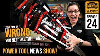 [TOOL NEWS] You need more than 9 clamps, and DeWALT vs Metabo HPT! - Week In Review 9/6/19 s2e24