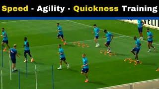 Speed - Agility - Quickness Training Soccer (SAQ)