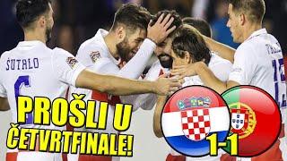 HRVATSKA 1-1 PORTUGAL  ČETVRTFINALE!! GVARDIOL IZJAVA NAKON GOLA