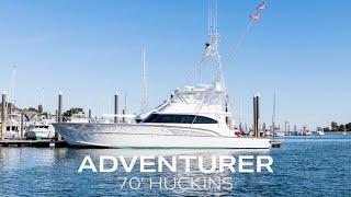 70' Huckins "Adventurer" - For Sale with  26 North Yachts