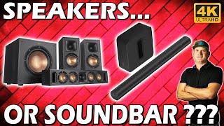 Speakers or Sound bar? How to decide.... Installation, Cost, Quality