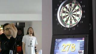 Robstar180 und Darts Gondel zocken im Dartsport Förderzentrum Augsburg 501 DO