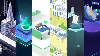 Isometric Animation Showreel | Kasra Design®