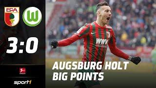 Augsburg – Wolfsburg 3:0 | Highlights Bundesliga 28. Spieltag | SPORT1