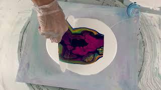 492. Sheleeart - Acrylic Fluid Art - Fixer Upper