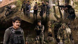 Nagarjuna Biggest Blockbuster Movie Ultimate Forest Action Scene || Kotha Cinema