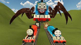 Building a Thomas Train Chased By Choo Choo Thomas Train in Garry's Mod