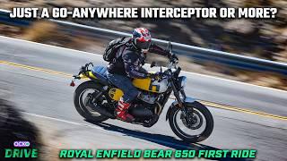 Royal Enfield Bear 650 First Ride Review | Costs ₹40,000 More Than Interceptor But Worth It? | 4K