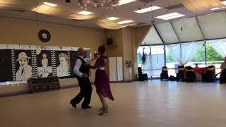 Priscilla Smith & Paul Martin dance a Nightclub 2 Step Bolero - Raleigh Ballroom Dancing