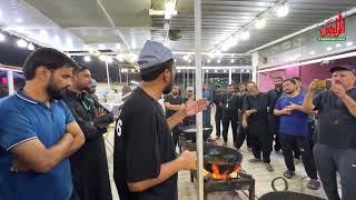 1st Day Mokib E Ummul Baneen SA Pole#1176 #arbaeen #najaftokarbalawalk