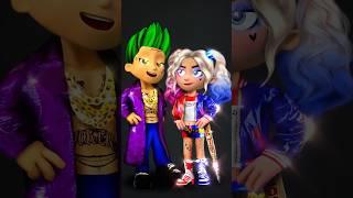 Ryder Pawpatrol And Katie Paw Patrol Glow Up Joker, Harley Quinn #short