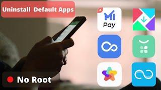 How To Uninstall Default Apps From any Android Phone | Remove Bloatware