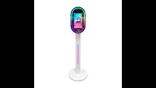 How to assemble the 13.3 inch mirror photo booth?