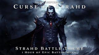 Strahd Battle Theme | Unofficial Curse of Strahd Soundtrack | 1h D&D BBEG Battle Music | Loop