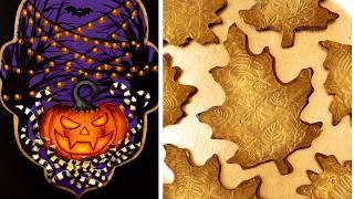 30 Minutes of Fall and Halloween Cookie Decorating 