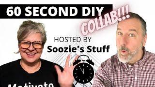 60 SECOND DIY - DOLLAR TREE DIY - QUICK AND EASY DIY