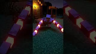 Iron Golem vs Warden   Minecraft Animation #Short