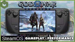 Steam Deck - God of War Ragnarök - Gameplay & Recommended Settings