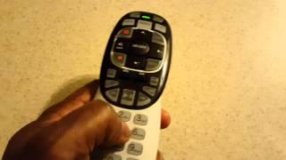 Directv genie RC71B backlit remote review demo