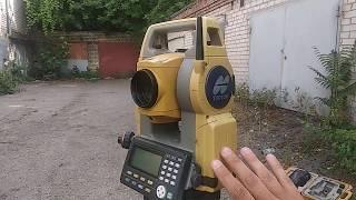 Обзор тахеометр Topcon ES-105 и MagnumTS