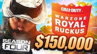  Welcome To SEASON 4! - $150,000 WARZONE TOURNAMENT (Royal Ruckus Day 1)