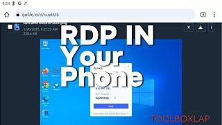 Build your RDP on GitHub using your phone