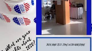 Talk & Tell Time with Adrienne: What are your thoughts about voting in 2020