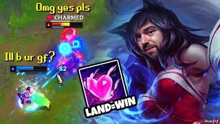 LAND CHARM. YOU WIN THE GAME. AHRI IS SO BONKERS.