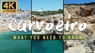 Carvoeiro Algarve's Most Picturesque Town & Beach!  | Unpacking Magic of #portugal .