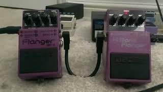 BOSS FLANGER SHOOTOUT BF-3 VS HF-2