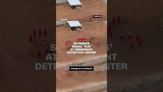 Detainees signal 'SOS' at immigrant detention center