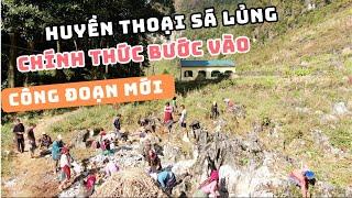 Huyền Thoại Sá Lủng Bước Vào Giai Đoạn Mới Kiếm Đá Làm Vật Liệu - Team CHAO VLOG - Chá Vùng Cao