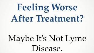 Feeling Worse After Treatment? Maybe It’s Not Lyme Disease