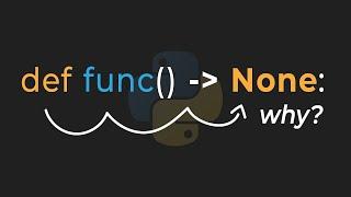 Why I Explicitly Return “None” In All My Functions (Python)